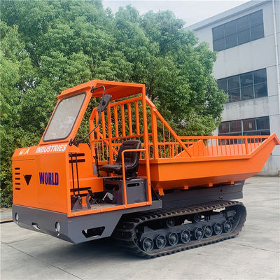 Multi Purpose Crawler Mini Dumper Transmisi Halus Untuk Perkebunan Kelapa Sawit