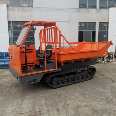 2800mm Crawler Mini Dumper 4wd Dumper Minyak Sawit Dengan Scissior Lift