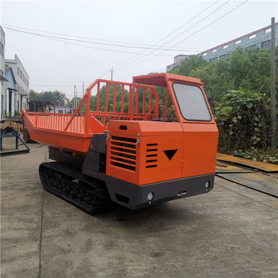 Traktor Kelapa Sawit Mini Dumper Crawler 2600RPM Dengan Mesin Bertenaga Tinggi