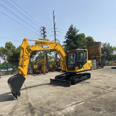Mini Excavator Beroda Hemat Energi Mesin Mini Excavator Kebisingan Rendah