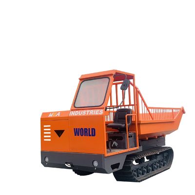 4WD Traktor Perayap Pertanian Mini Dumper Untuk Pengangkutan Buah