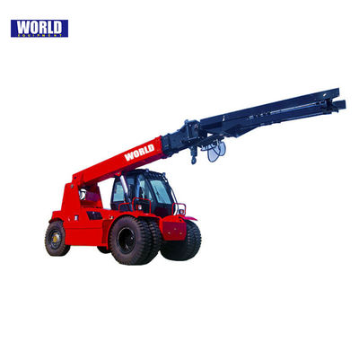 China Dunia 11ton Besar Kontrol Hidraulik Forklift Teleskop Wheel Loader Untuk Dijual