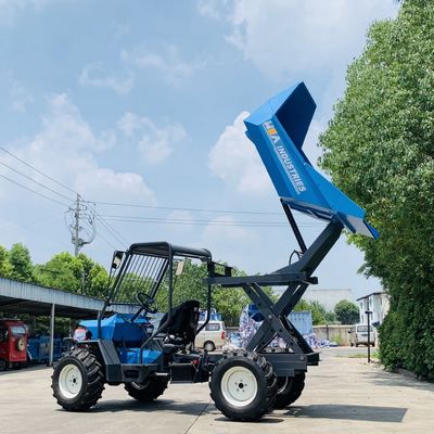 Peralatan Panen Minyak Sawit Diesel 1250kg 2,4m Dumper