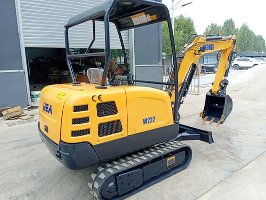 Excavator Miniatur Crawler Berkinerja Tinggi Dengan Tinggi Pengeboran Maksimal 2290mm