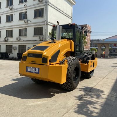 Mesin Penggiling Jalan Getaran 12ton Penggiling Drum Ganda Getaran Elektronik
