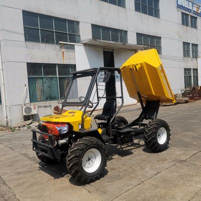 Traktor Jalur Karet Kuning Mini Traktor Kecil Untuk Segala Medan