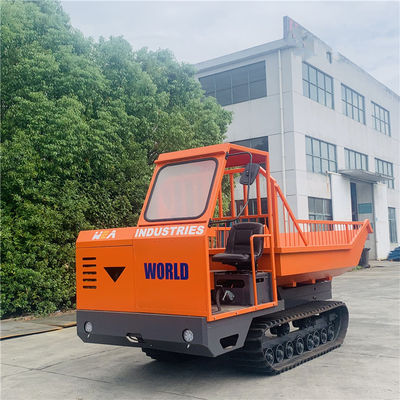 4WD Traktor Perayap Pertanian Mini Dumper Untuk Pengangkutan Buah