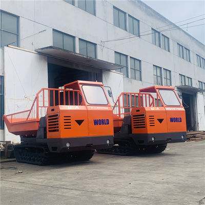4x4 Crawler Mini Dumper High Lifting Small Tracked Dumper Dengan Mesin 3 Silinder