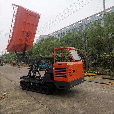 Traktor Kelapa Sawit Mini Dumper Crawler 2600RPM Dengan Mesin Bertenaga Tinggi