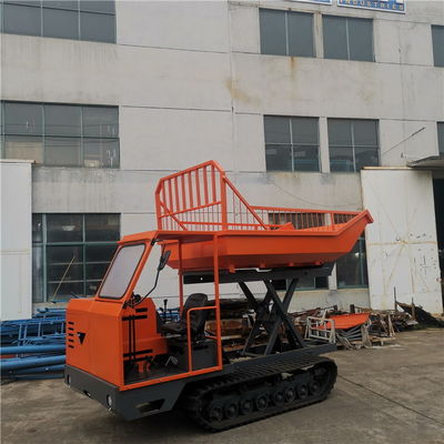 1600mm Mini Crawler Tractor Dumper Untuk Pengangkutan Buah Kelapa Sawit