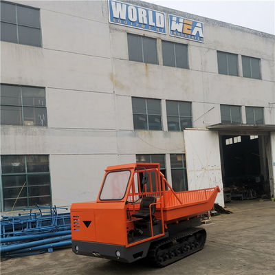 1600mm Mini Crawler Tractor Dumper Untuk Pengangkutan Buah Kelapa Sawit