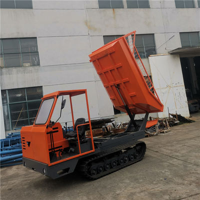 1600mm Mini Crawler Tractor Dumper Untuk Pengangkutan Buah Kelapa Sawit