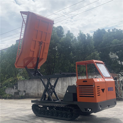 Electric Start Crawler Mini Dumper 35HP Traktor Kelapa Sawit Untuk Perkebunan Kelapa Sawit
