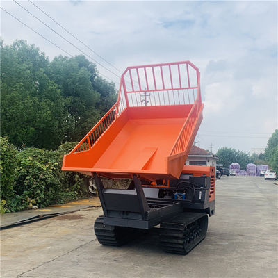 Electric Start Crawler Mini Dumper 35HP Traktor Kelapa Sawit Untuk Perkebunan Kelapa Sawit