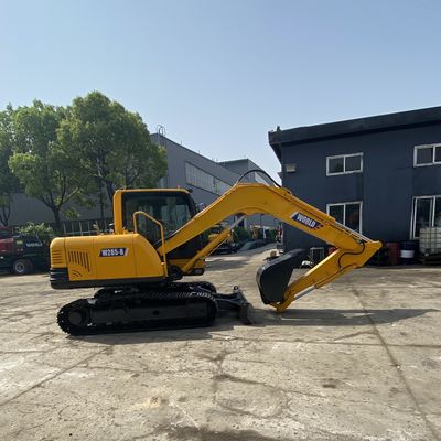 Operasi Fleksibel Hidrolik Mini Excavator 8ton Compact Mini Excavator