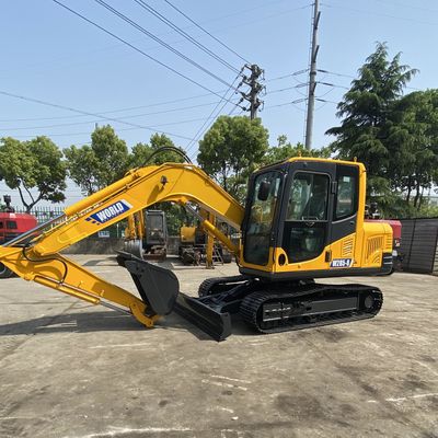 Mini Excavator Beroda Hemat Energi Mesin Mini Excavator Kebisingan Rendah