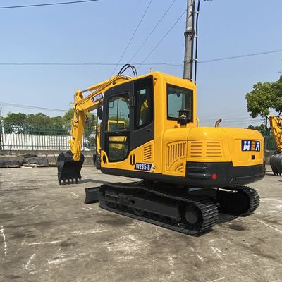 Ekskavator Perayap Hidraulik 1100rpm Ekskavator Rumah Tangga Mini Dengan Jalur Karet