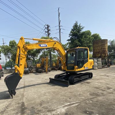 Ekskavator Perayap Hidraulik 1100rpm Ekskavator Rumah Tangga Mini Dengan Jalur Karet