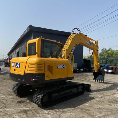 2200kw Mini Crawler Excavator Warna Kuning Micro Mini Excavator