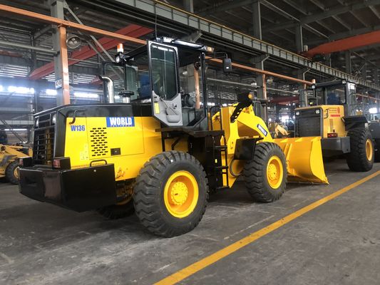 Injeksi Langsung Front End Wheel Loader 3 Ton Wheel Loader Lonking