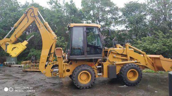 Wheel Loader Backhoe 75KW Backhoe Loader Traktor Terdistribusi Secara Rasional