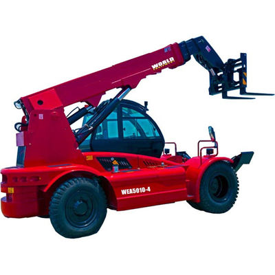 Self Adaptability Telescopic Handler Crane 500mm Operasi Stabil