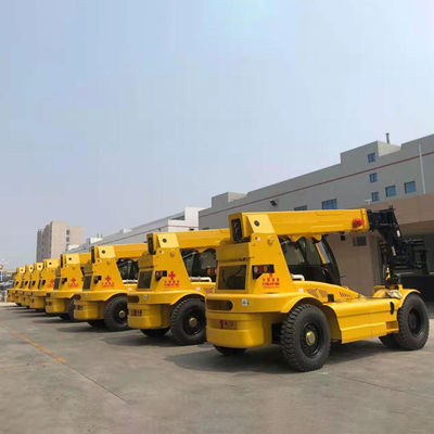 9 Meter Telescopic Handler Forklift Boom Kekuatan Kuat 5ton Sertifikat CE