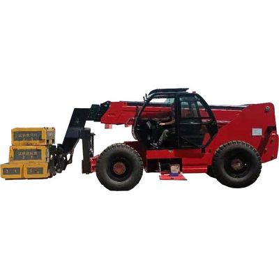 Kekakuan Yang Baik Telescopic Handler Forklift Frame Integral Telescopic Boom Forklift