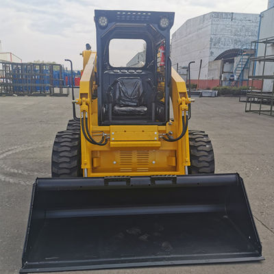 Skid Steer Loader Mini Kecil 220V Crawler Tracked Skid Steer Loader