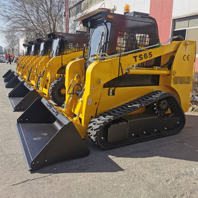 Skid Steer Loader Mini Kecil 220V Crawler Tracked Skid Steer Loader