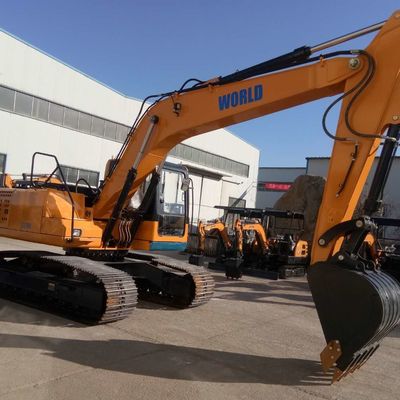 Low Noise Long Arm Mini Excavator 0,8m3 Earth Moving Equipment