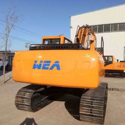 Cummins Engine Hydraulic Crawler Excavator 12rpm Dengan Attachment Opsional