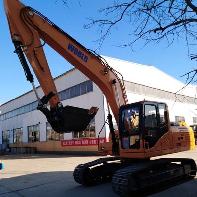 Ekskavator Perayap Hidraulik Pemindah Tanah Ekskavator Boom Panjang Dengan Layar LCD