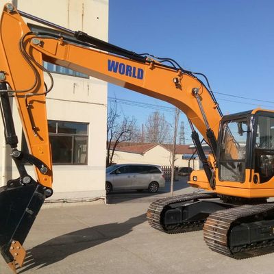 Ekskavator Perayap Hidraulik Pemindah Tanah Ekskavator Boom Panjang Dengan Layar LCD