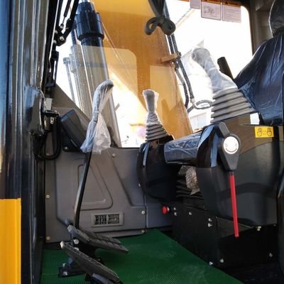 Penggali Alat Berat 12rpm Ekstra Jangkauan Panjang Ekskavator Dengan Dipper Arm