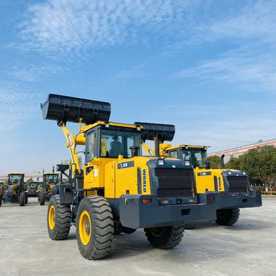 Cummins Engine Front End Shovel Loader Compact Wheel Loader Turbocharged