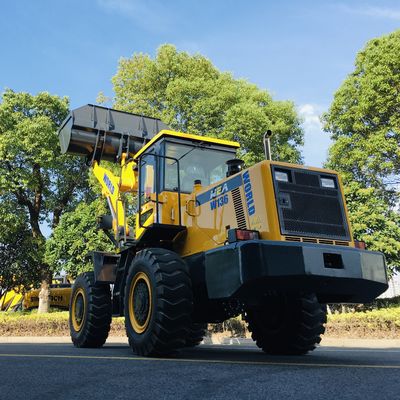 2200rpm Front End Wheel Loader Cummins Mesin Pendingin Air Pengoperasian Cepat