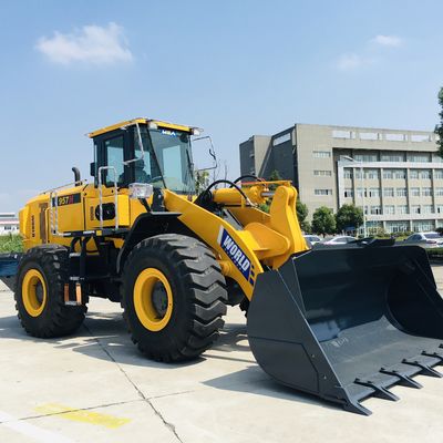 Mesin Weichai Front End Wheel Loader 162kW Tenaga Yang Kuat Untuk Konstruksi