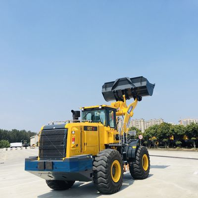 Mesin Weichai Front End Wheel Loader 162kW Tenaga Yang Kuat Untuk Konstruksi