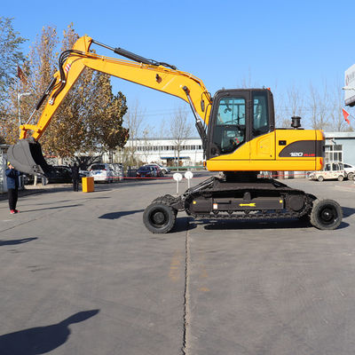 Ekskavator Hidrolik Perayap Penggali WEAX12 9 Ton Mini Diesel Excavator
