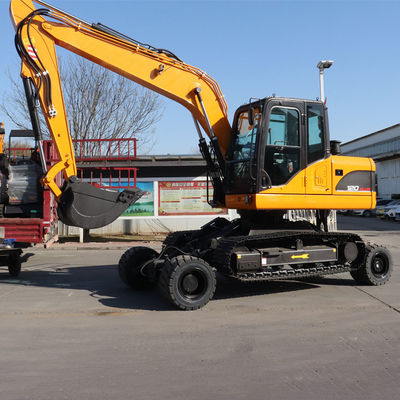 30MPa Wheel Crawler Excavator Struktur Sederhana Crawler Mounted Hydraulic Excavator