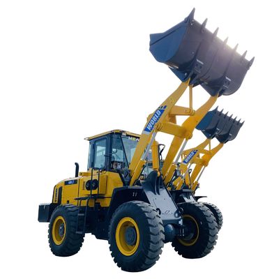 2200rpm Front End Wheel Loader Cummins Mesin Pendingin Air Pengoperasian Cepat