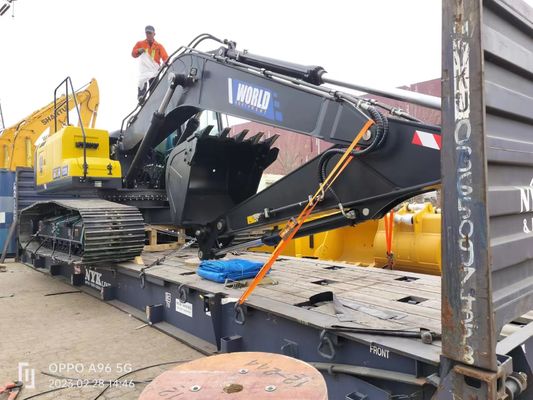 Ekskavator perayap Mesin Cummins Dengan Maks. Jarak Dumping 3,5-4,5m sama dengan Komatsu PC200