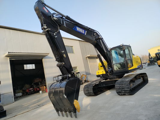Konstruksi pemindahan tanah Hidrolik Crawler Excavator Bobot Kerja 18000-30000kg bucket 0,8-1,2 cbm