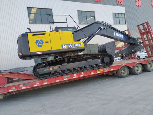 Ekskavator Perayap Hidraulik ukuran sedang 6-8m Maks. Ketinggian Pembuangan 3,5-5km/H Kecepatan Travel 0,8-1,2cbm bucket