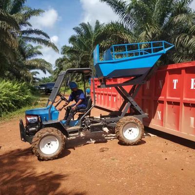 Traktor Kelapa Sawit Wheelbase 2150mm dengan Kapasitas Tangki Bahan Bakar Ban Pertanian 11L