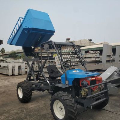 Traktor Kelapa Sawit Wheelbase 2150mm dengan Kapasitas Tangki Bahan Bakar Ban Pertanian 11L