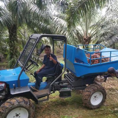 Traktor Open Cab untuk Perkebunan Kelapa Sawit dengan PTO Speed ​​240-1340rpm dan Ban Pertanian