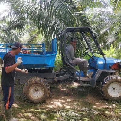 Sistem hidrolik Traktor minyak sawit untuk perkebunan minyak sawit pertanian