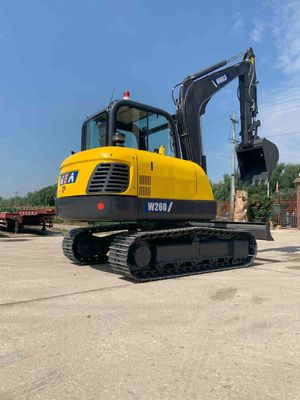 Mini Crawler Excavator Backhoe Bucket 0.2 Cbm Setara Dengan Komatsu PC60